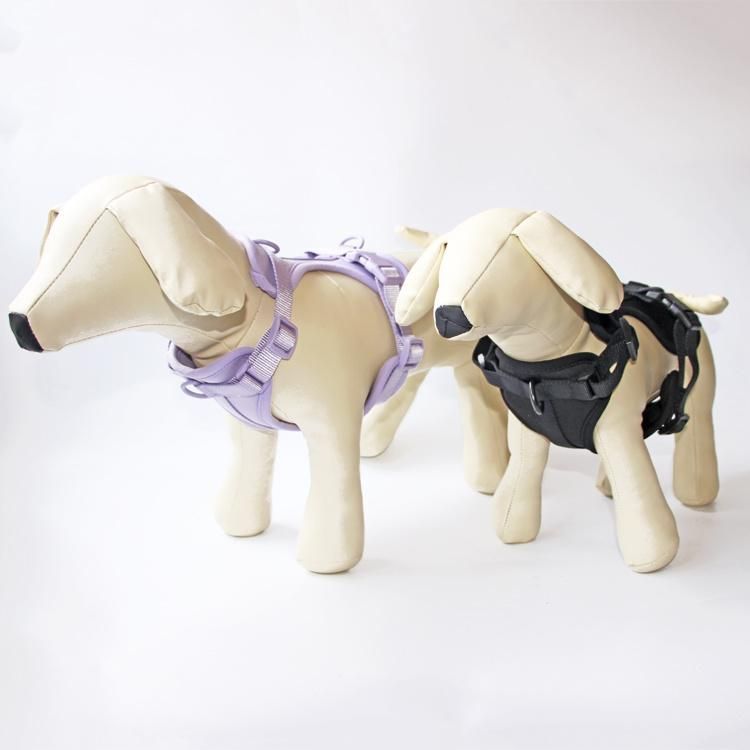 Personalized Most Popular Super Comfort Breathable Adjustable Soft Neoprene Air Layer Dog Harness with Plastic Buckle/Factory Price