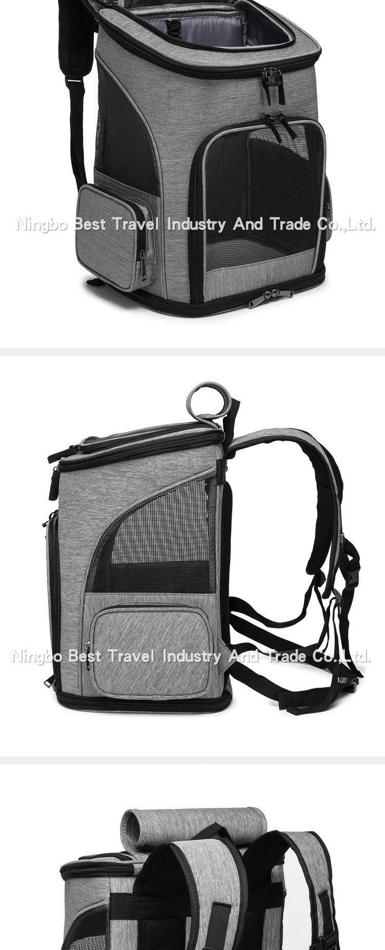 New Design Pet Backpack Convenient for Cat Dog Outing Pet Backpack Folding Bag Pet Carrier