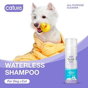 Cature Waterless Spray Shampoo Dry Shampoo for Cats