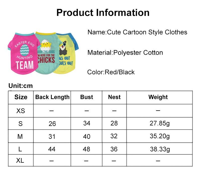Variety of Optional Summer Thin Pet Vest Cotton Dog Vest Teddy Pomerang Skeleton Dog Clothing
