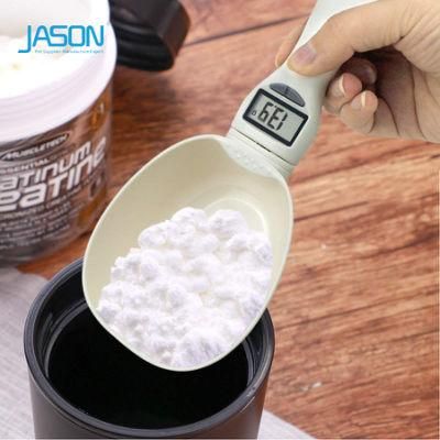 Pet Food Scoop with LED Display for Baking, Cooking and Measuring Pets Food