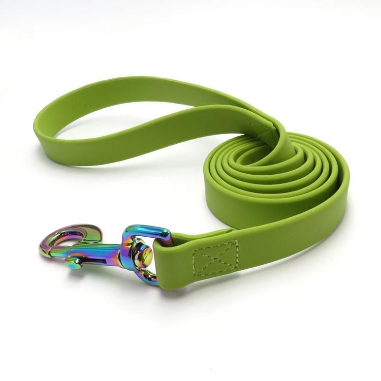 Wholesale Durable Silicone PVC TPU Waterproof Heavy Duty Training Luxury Dog Leash