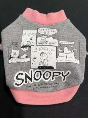 &quot;Snoopy&quot; Puppy Printing Products Puppy Clothes Dog Clothing Designer Clothes