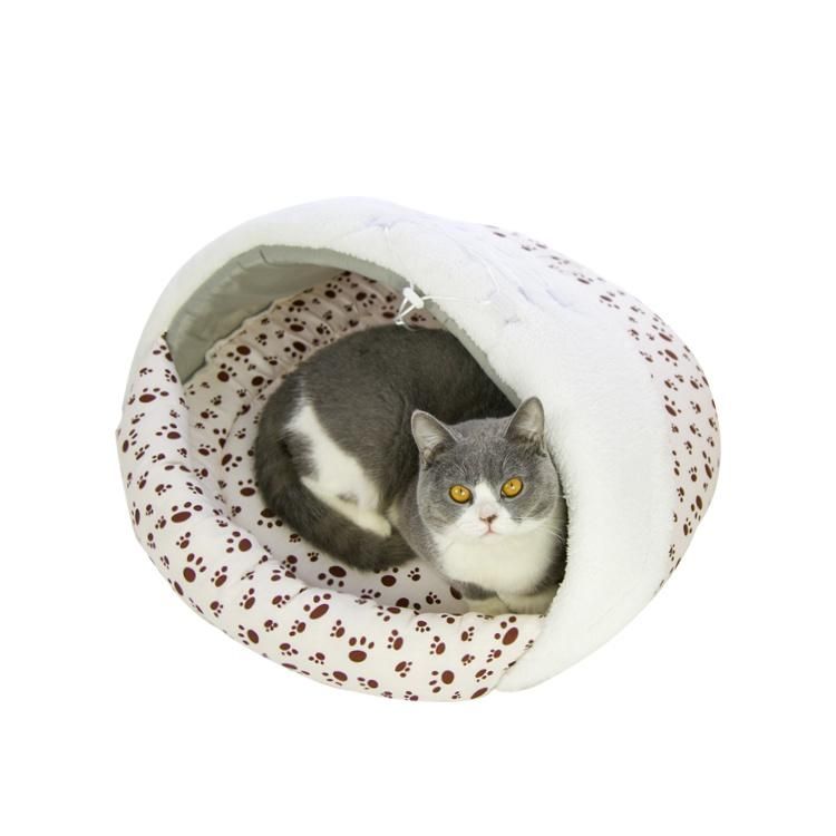 High Quality Plush Fleece Breathable Eco-Friendly Cute Grey Little Pig Doghouse Beds Home Pet Bed with Slipper Shaped