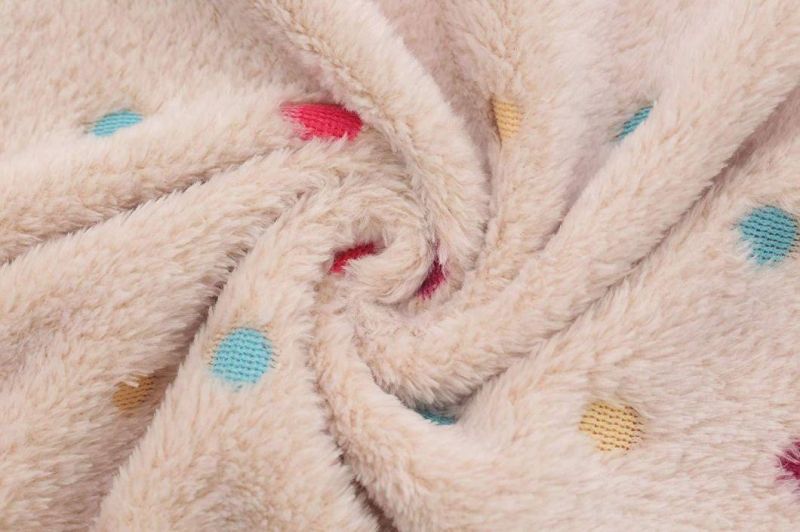 Super Soft and Premium Fuzzy Flannel Fleece Pet Dog Blanket, Washable Fluffy Blanket for Puppy Cat