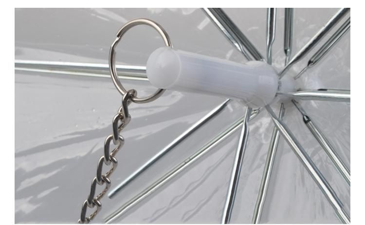 Dog Transparent Umbrella Traction Dog Chain Walking Dog Umbrella Dog Raincoat Poncho