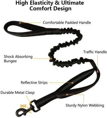 Molle Leash for Service &amp; Training Military Dogs Adjustable Training Hunting Dog Tactical Leash