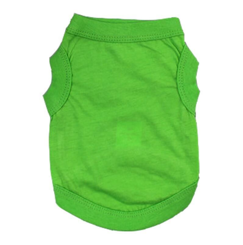 Pet Vest Breathable Summer Cotton Sleeveless T-Shirt Small Dog Cat Clothes
