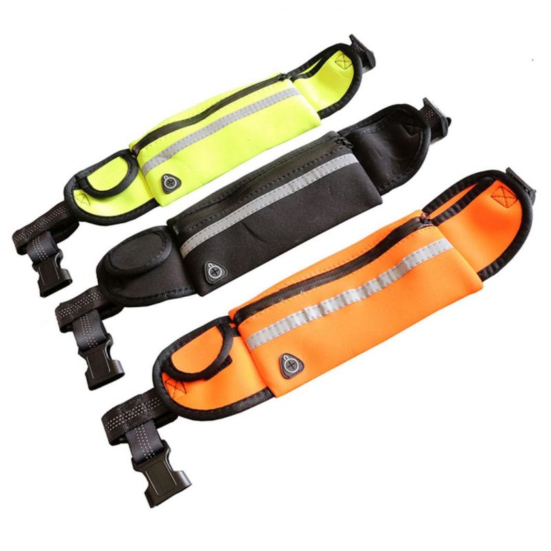 Sport Style Pet Leash Waist Dog Leash with Storage Bag