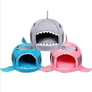 Made in Shanghai Shark Pet Cat Puppy Sleeping Pet Bed