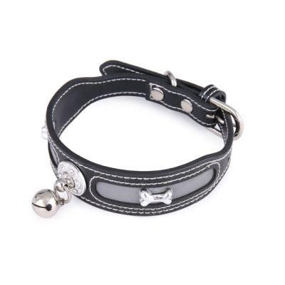 Manufacturer Wholesale Pet Accessories Luxury Leather Dog Collar PU Leather Collar for Dog