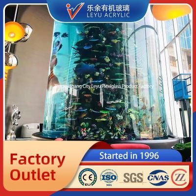 Hot-Selling High Quality New Style Low Price Cylinder Aquarium Acrylic