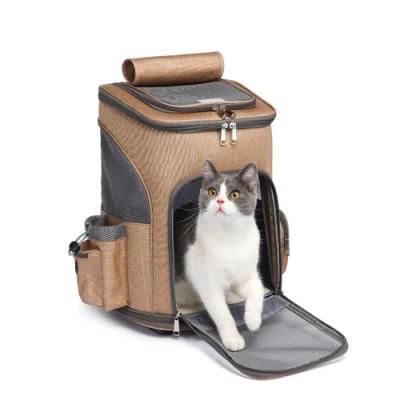 Pet Carrier Backpack for Large Small Cats and Dogs Puppies Safety Features and Cushion Back Support for Travel Hiking Outdoor Use