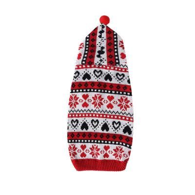 Christmas Dog Hoodied Sweater Cute Pet Sweater