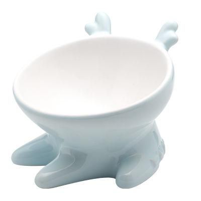 Ceramic Raised Cat Bowls Dog Food Water Bowls