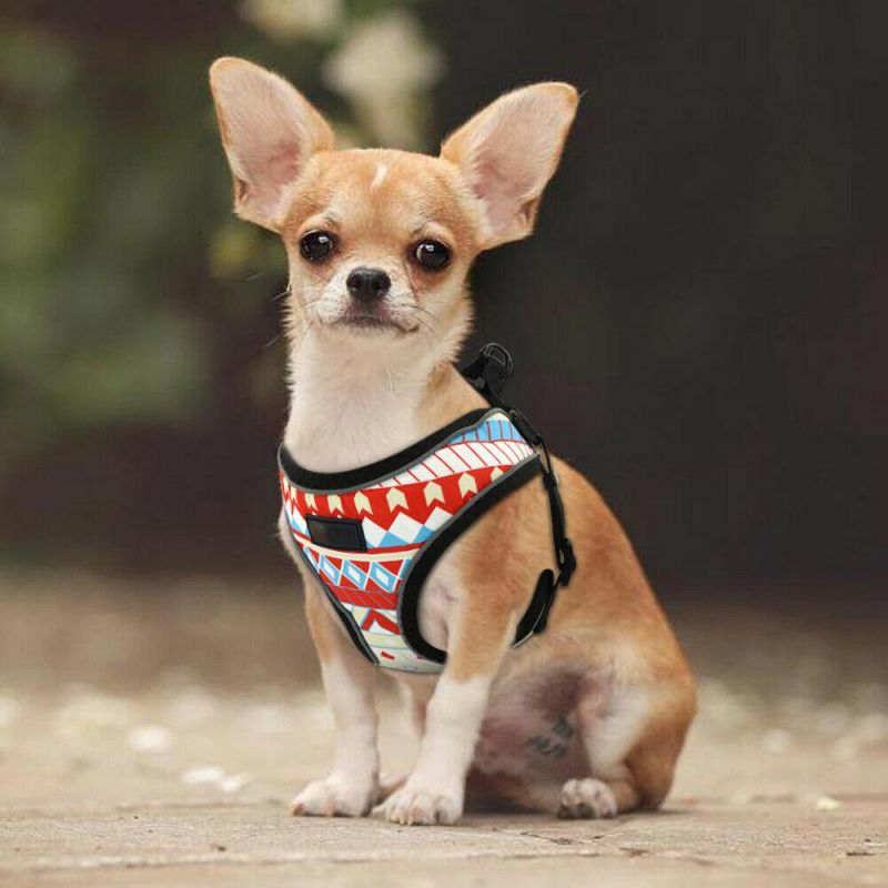 Free Sample Harness Dog Soft Breathable Adjustable Dog Harness Private Label Dog Harness