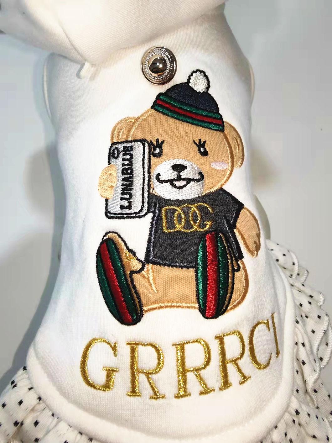 Grrrci Fashion Designer Dog Hoodie Pet Products Dog Clothes Designer Clothes