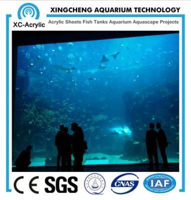 Large Transparent Original UV Acrylic Sheet of Aquarium Wall