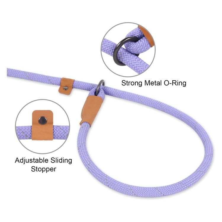 Adjustable Loop Reflective Mountain Climbing Dog Rope Leash