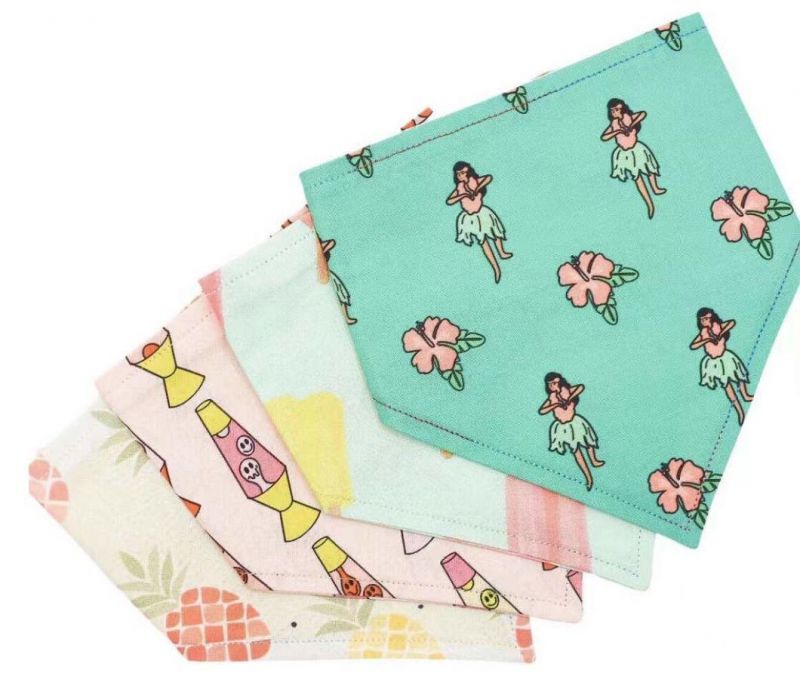Most Popular Fashionable Pet Bandana Dog Accessories Cotton Dog Bandana