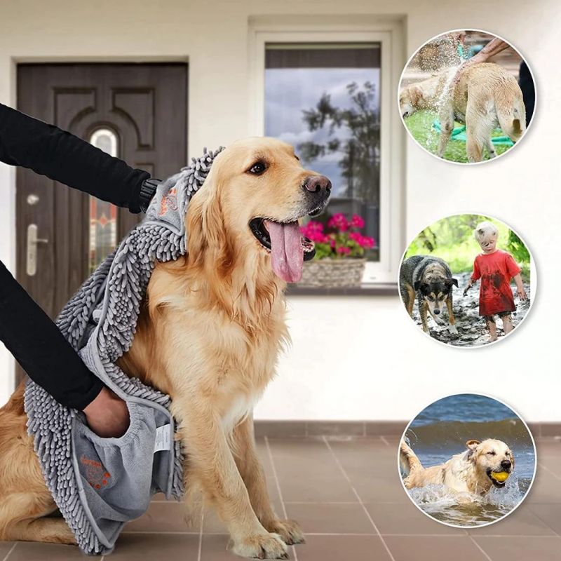 Easy of Care Easy to Wash Soft Comfortable Dog Towel