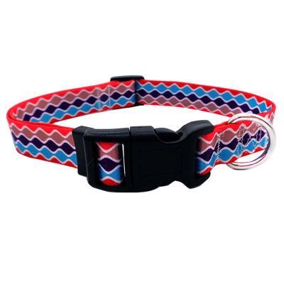 Promotional Fashion Dog Collar with Quick Release Buckle for Hiking