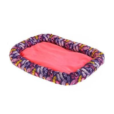Custom Logo Wholesale Pet Cushion Plush Soft Anti Skid Dog Bed