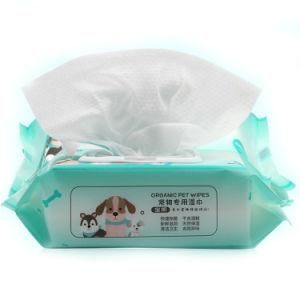 OEM Service Natural Organic Ingredients Pet Wet Wipes