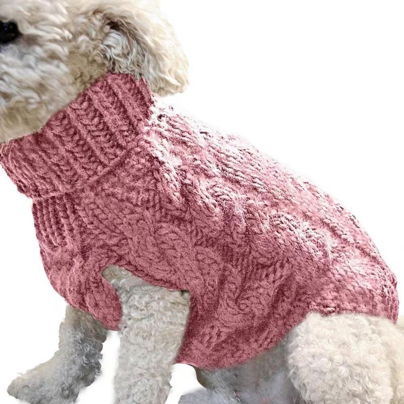 Dog Sweater Winter Spring Warm Pet Clothes Pullover Classic Dog Cat Sweaters