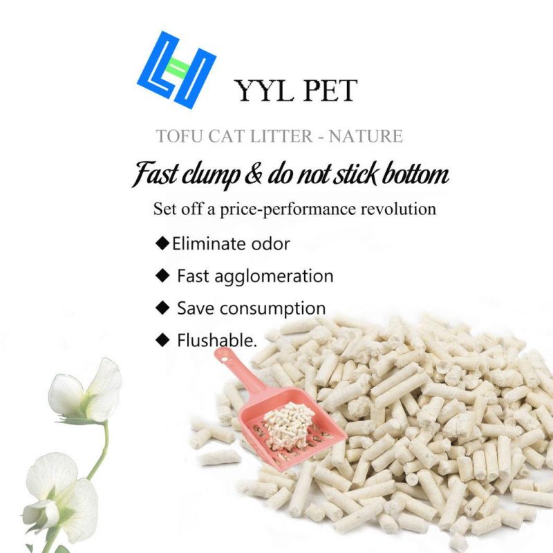 Tofu Cat Litter with Hard Clump and Odor Control