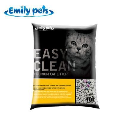 100% Nature Best Clear Eco-Friendly Bentonite Cat Litter