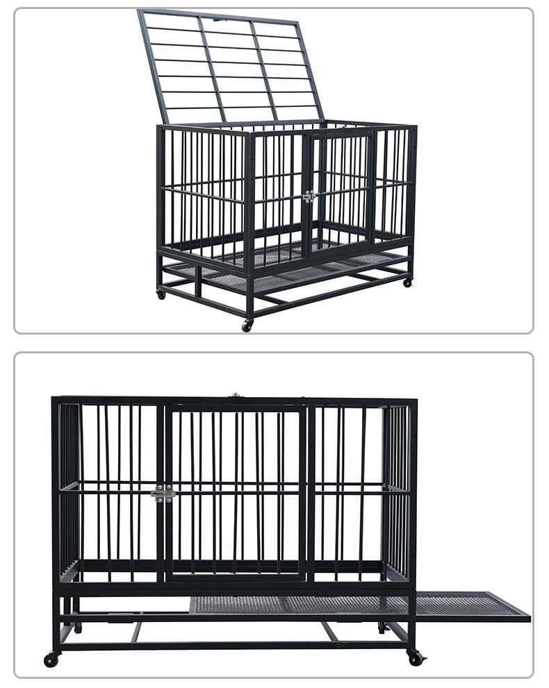 Pet Dog Cage Folding Free Installation Multi-Functional Dog Cage Multi-Layer Cat Cage Pet Cage