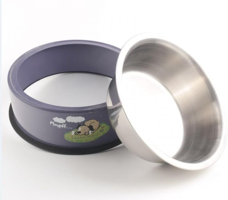 12oz to 64oz High Quality Wholesale Non-Slip Bowls Stainless Steel Custom Dog Pet Bowl