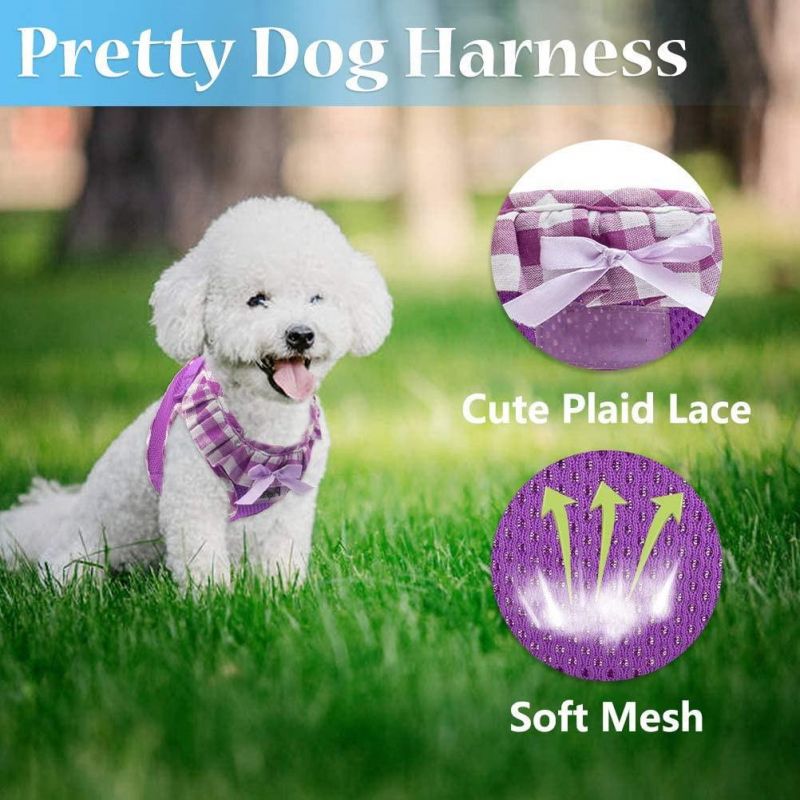 Comfortable Soft Mesh Padded Cat Dog Harness