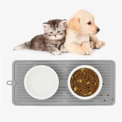 Pet Mat Pet Bowl Drinking Mat Dog Feeding Mat