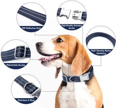 Wholesale Pet Products Durable Metal Dog Collar for Small Dogs