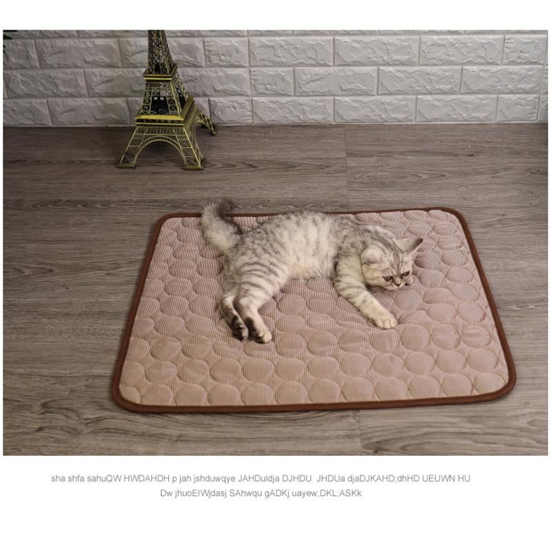 Fashion Cat Dog Bed Mat Warm Soft Plush Pet Bed