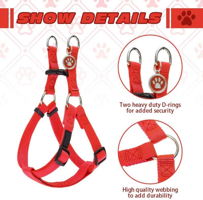 Classic Nylon Webbing Dog Harness Pet Products
