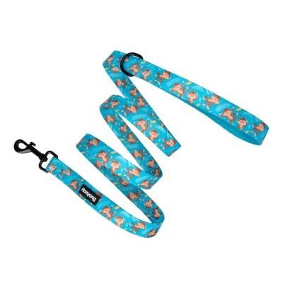 2022 New Released OEM Manufacturer Sublimation Polyester Webbing Durable Dog Leash