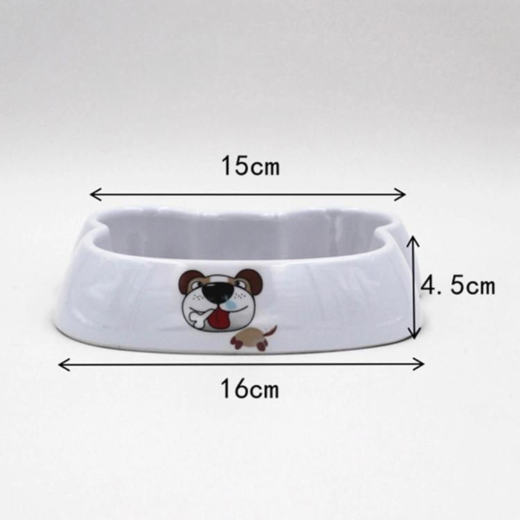 Pet Bowl Modelling Bowl Dog Food Set Cartoon Dog Bowl Cute Cat Dog Feeding Bowl