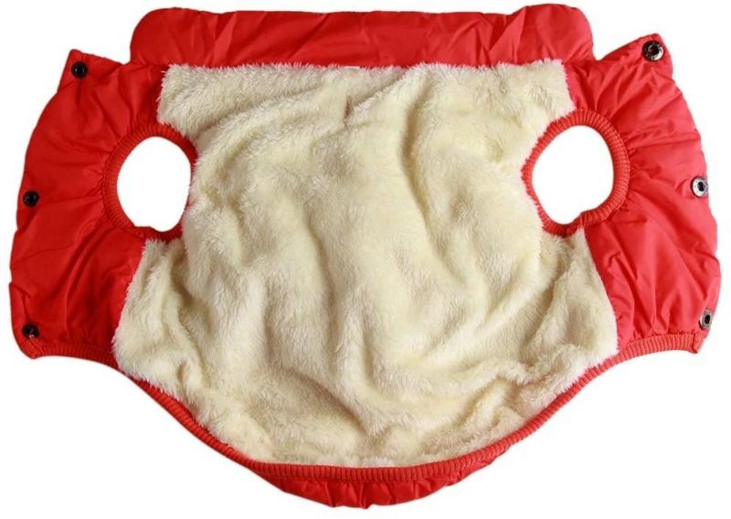 Cold Weather Soft Windproof Small Dog Coat