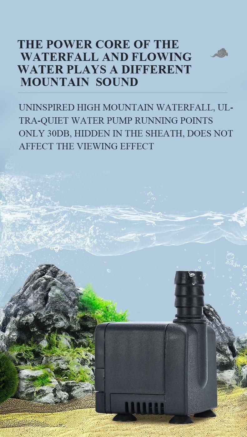 Yee Fish Tanks Small Glass Ecological Landscape Aquarium with Accessories