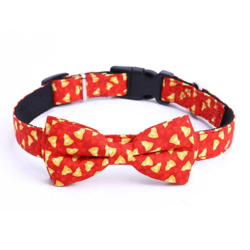Manufacturers Pet Collar Strap, Polyester Neck Strap Adjustable Safe Buckle Cats Puppy Dog Collar