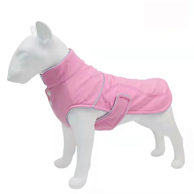 Charming Bright Color Winter Dog Coat Vest Soft Warm Pet Jacket