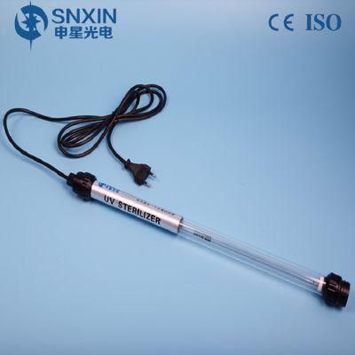 15W 513mm Fishpond Tank UVC Light Submersible UV Lamp with Ballast for Water Sterilization