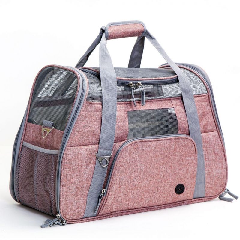 Single-Shoulder Fashion Foldable Portable Breathable Outdoor Cat Bag for Pets