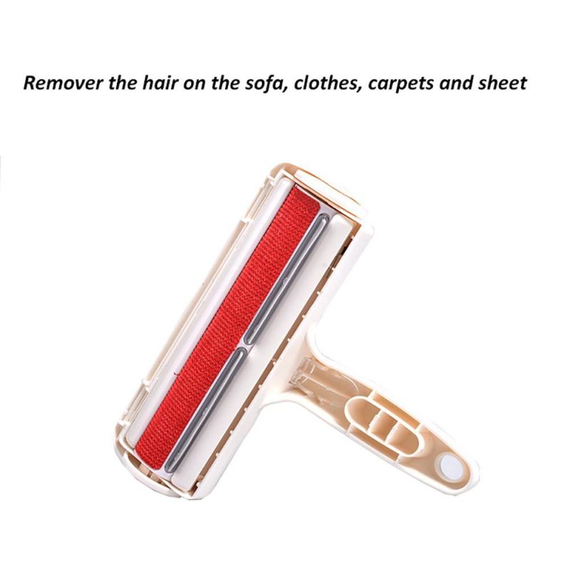 Portable Fur Clean Carpet Cat Dog Pet Hair Remover Brush