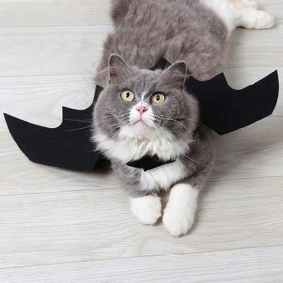Halloween Pet Products Bat Wings Cool Cat Costume Ornaments