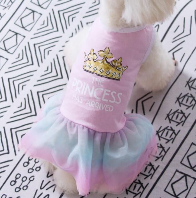 Summer Soft Comfortable Dog Dress with Multiple Designs