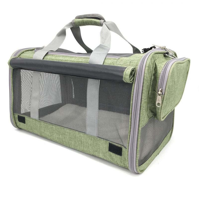 Portable Soft Outdoor Travel Breathable Dog Cat Carrier Pet Accessories